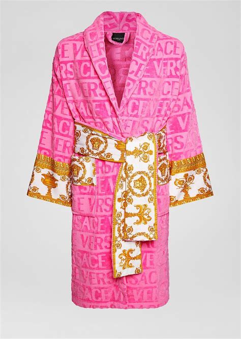 robe versace 2022|Versace bathrobes for women.